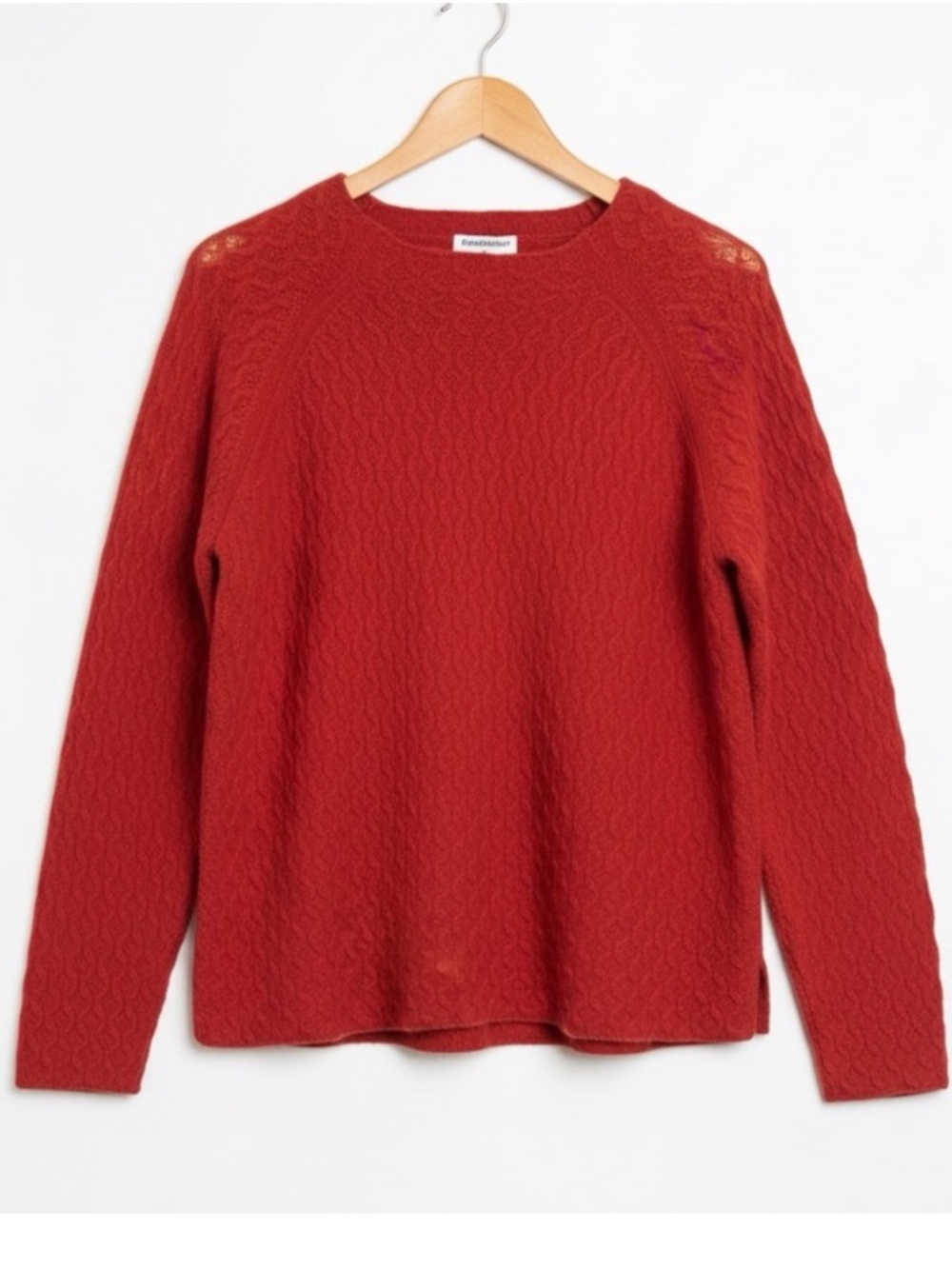 St. John’s Bay Vibrant Red Textured Sweater